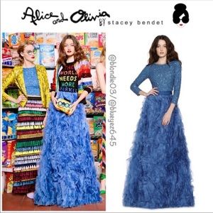 Alice and Olivia maxi skirt